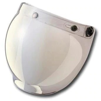 RIDEZ ライズ バルーンシールド バブルシールド ワイドサイズ ジェットヘルメット用シールド ステー＆吸盤付 シルバーミラーシールド 管理T_画像9