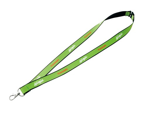 スピード出荷 2025年 NEWモデル KAWASAKI カワサキ 純正 抗菌ネックストラップ Ninja デザイン グリーン 管理N_画像2