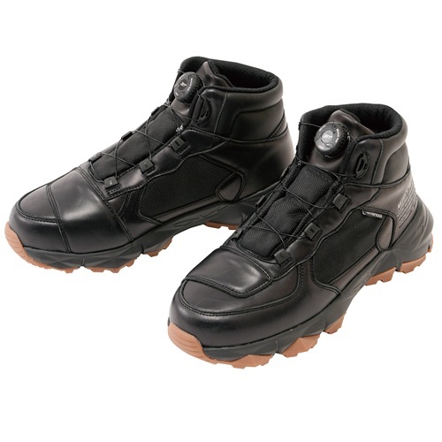 送料無料 AVIREX アヴィレックス AV2290 DISASTER ライディングシューズ ブラックブラック 26cm 防水 滑りにくい靴底 アビレックス 管理T_画像1