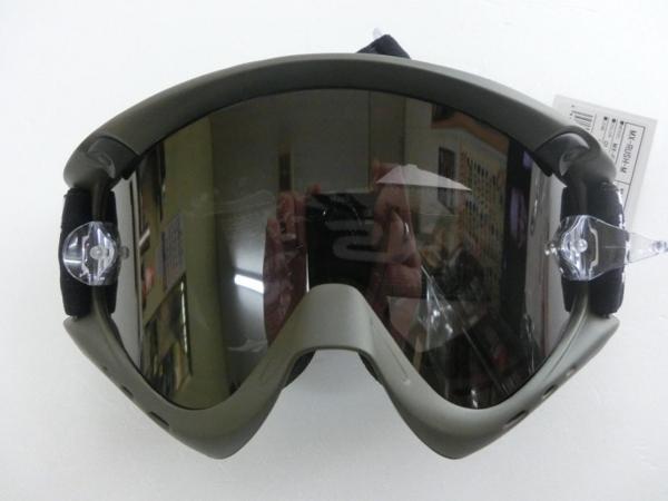 生産終了 SWANS スワンズ ゴーグル RUSH-M ラッシュM オリーブドラブ ブラックミラーレンズゴーグル バイク用ゴーグル 管理T_画像4