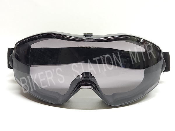 LEAD工業 リード工業 PG-403A ストリートゴーグル ライトスモークレンズ フリーサイズ バイク用ゴーグル メガネ対応 軽量設計 管理T_画像2