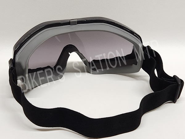 LEAD工業 リード工業 PG-403A ストリートゴーグル ライトスモークレンズ フリーサイズ バイク用ゴーグル メガネ対応 軽量設計 管理T_画像3