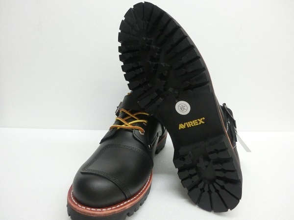 セールプライス 送料無料 AVIREX アビレックス AV2931 TIGER タイガー ブラック 26.0cm ライディングブーツ ライディングシューズ 管理T_画像2