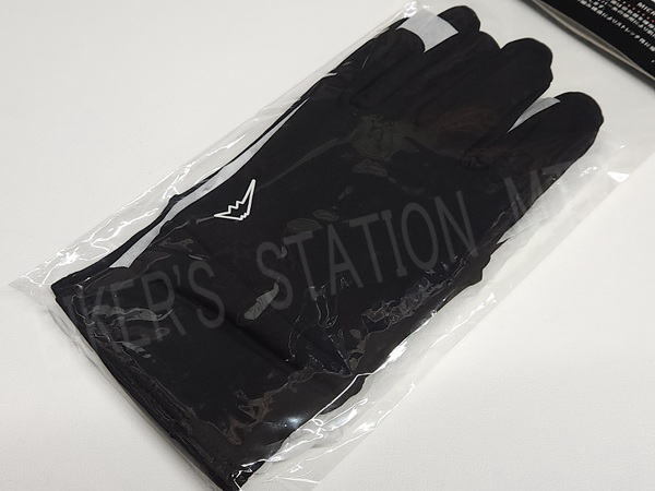 スピード出荷 KUSHITANI クシタニ K5603 ウォームインナーグローブ Mサイズ グローブの中に装着するだけで暖かい 秋冬グローブ 管理N_画像2