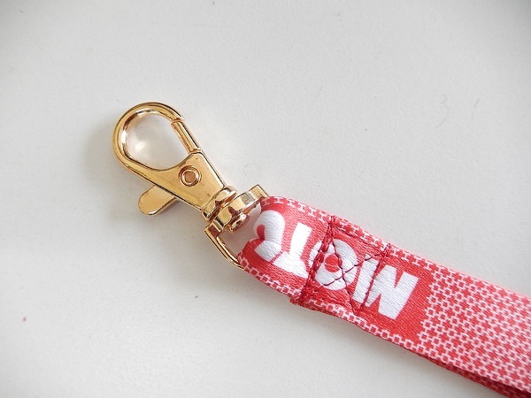 スピード出荷 新品未使用 MOTUL モチュール オリジナルストラップ キーホルダー ゴールドナスカン 管理F_画像3