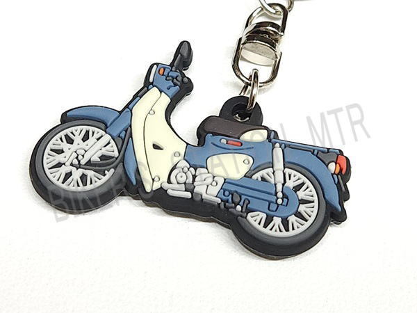 スピード出荷 HONDA ホンダ 純正 C50 FINAL カブ ファイナル PVCキーホルダー スーパーカブ50 Final Edition キーホルダー 管理N_画像2