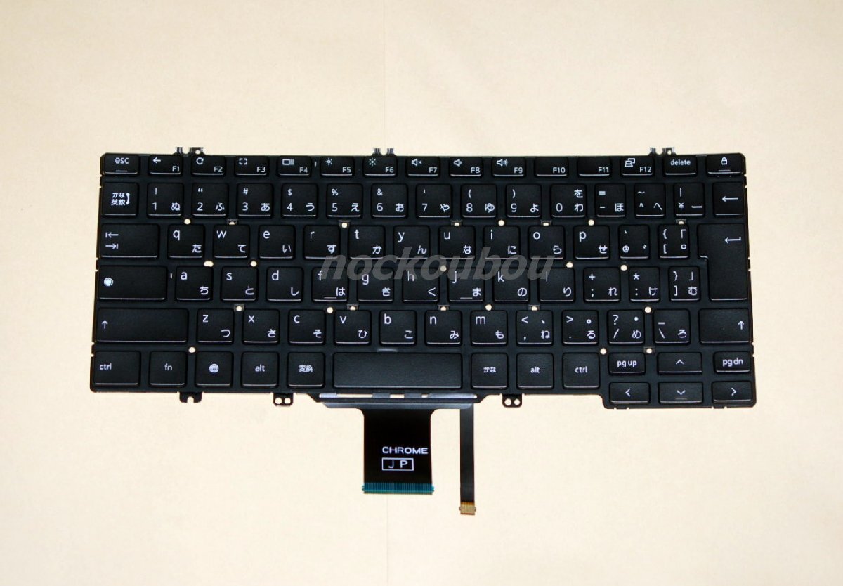 ■新品■ Dell Latitude 7300 / 5300/5310 2-in-1 日本語キーボード Chromebook印刷 ◆メール便OK_画像1