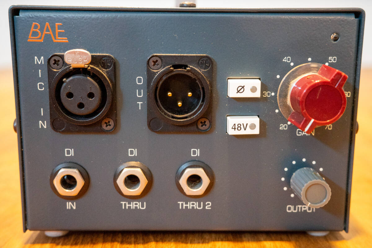 BAE DMP 1073 микрофонный предусилитель DI NEVE