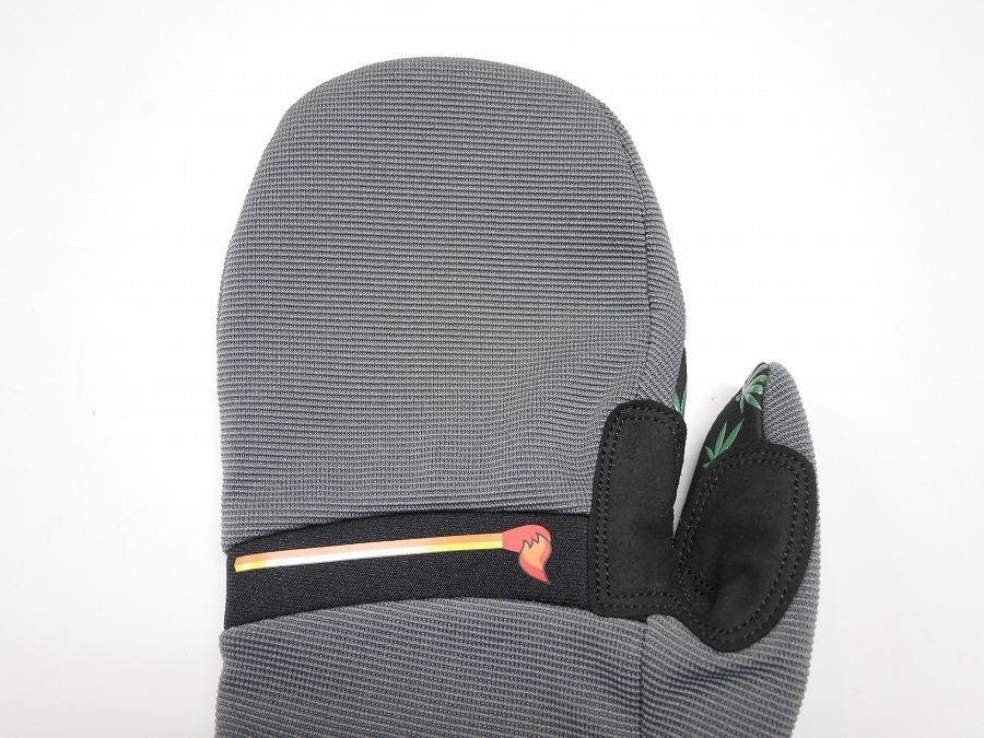 【新品】26 SALMON ARMS SPRING MITT - Sサイズ - Grey Smoke 正規品 サーモンアームス ミトン パイプグローブ 春用_画像2