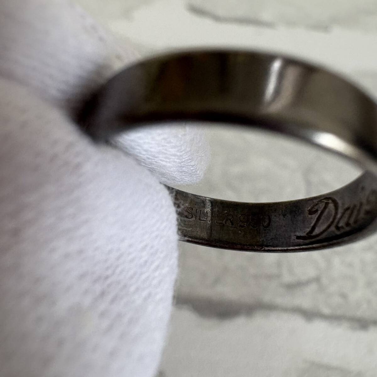 【TG1003】SILVER 925 刻印 リング 名前刻印有り_画像3