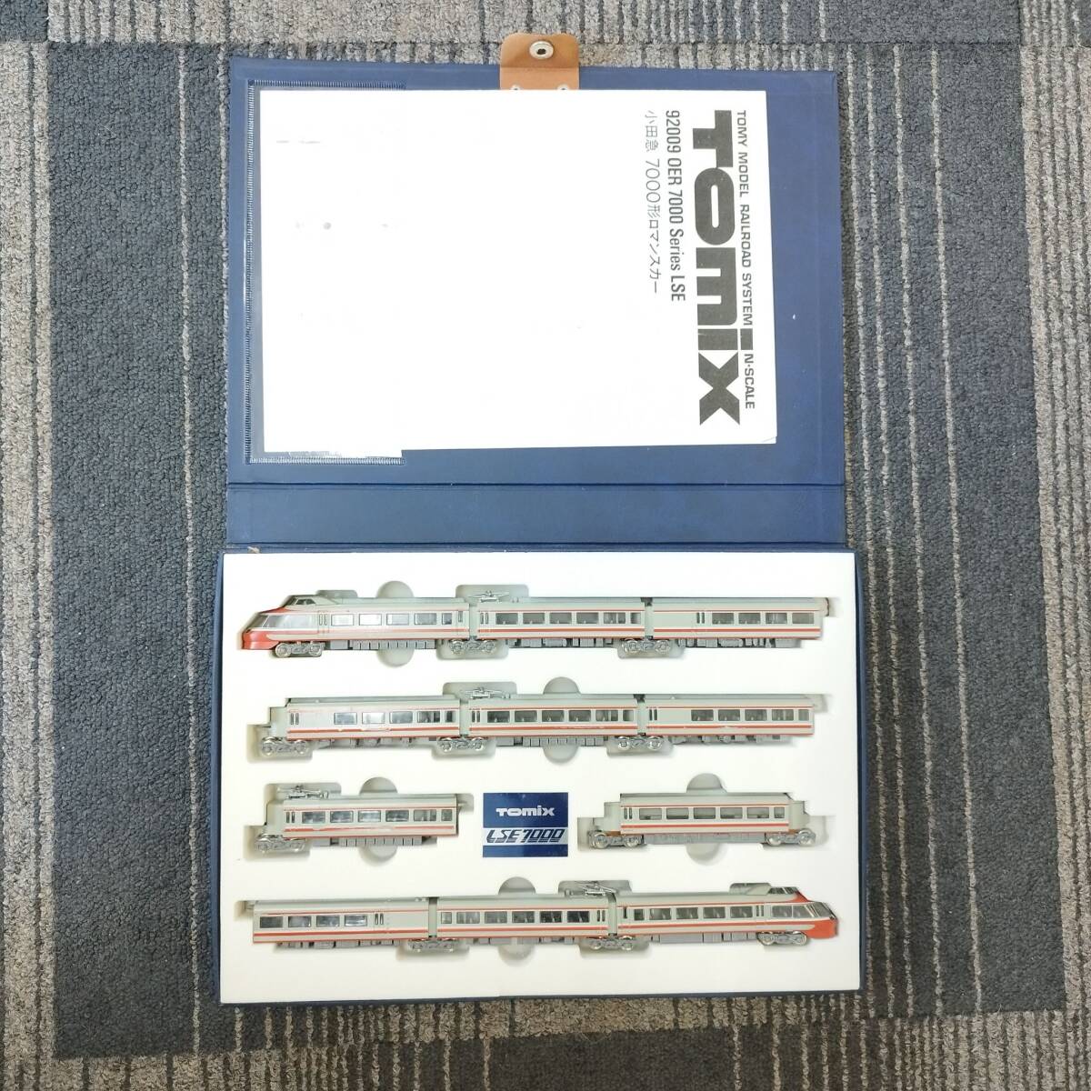 【TH1102？】Tomix 小田急 7000形 鉄道模型 ロマンスカー レトロ コレクション_画像9