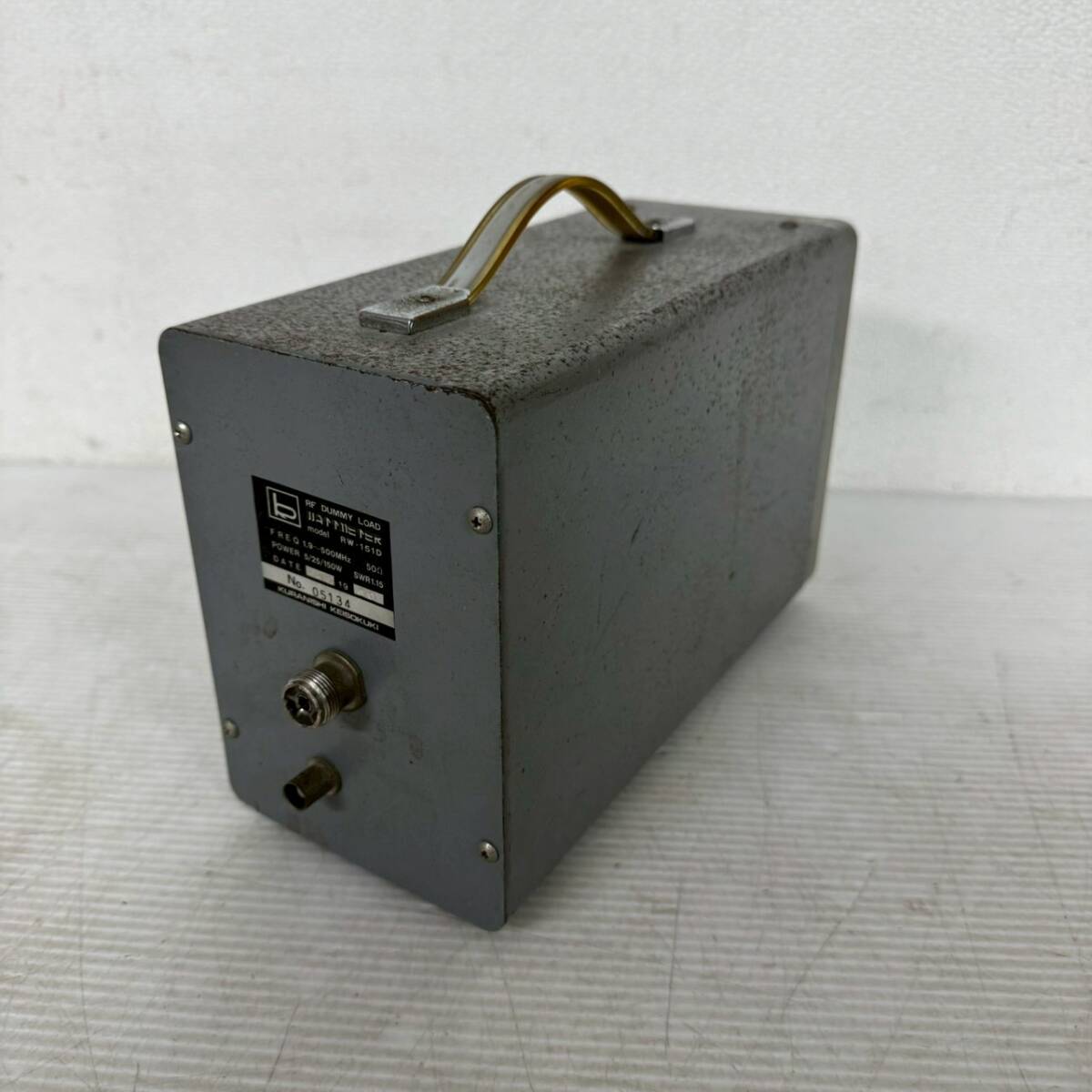 [KURANISHI]klanisiDUMMY LOAD муляж load RW-151D. край type электроэнергия итого ватт измерительный прибор ① A0783YG