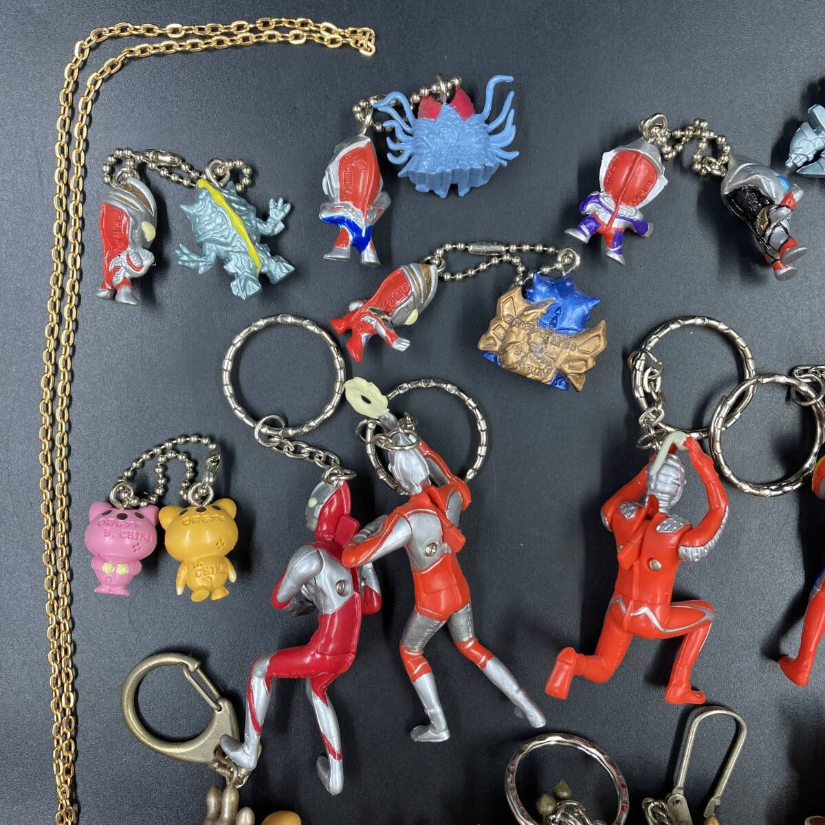 SUS512 コンビニ愛テム 円谷キャラクター アクションキーホルダー ブースカ ほか ウルトラマン など フィギュア まとめて ジャンク _画像7