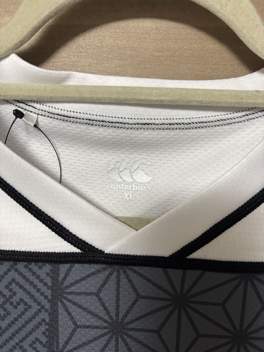 新品未使用　 カンタベリー ラグビー 日本代表XV ユニフォーム CANTERBURY JAPAN サイズXL_画像2