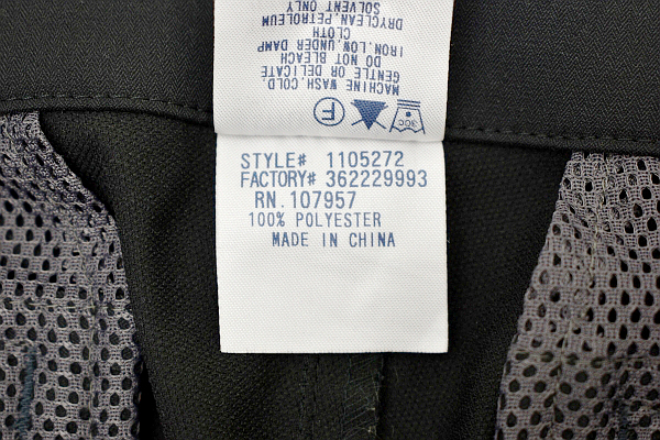 K-5161★美品★mont-bell モンベル STYLE#1105272★アウトドア トレッキング 登山 釣り チャコールグレー ライトトレッキングパンツ M_画像9