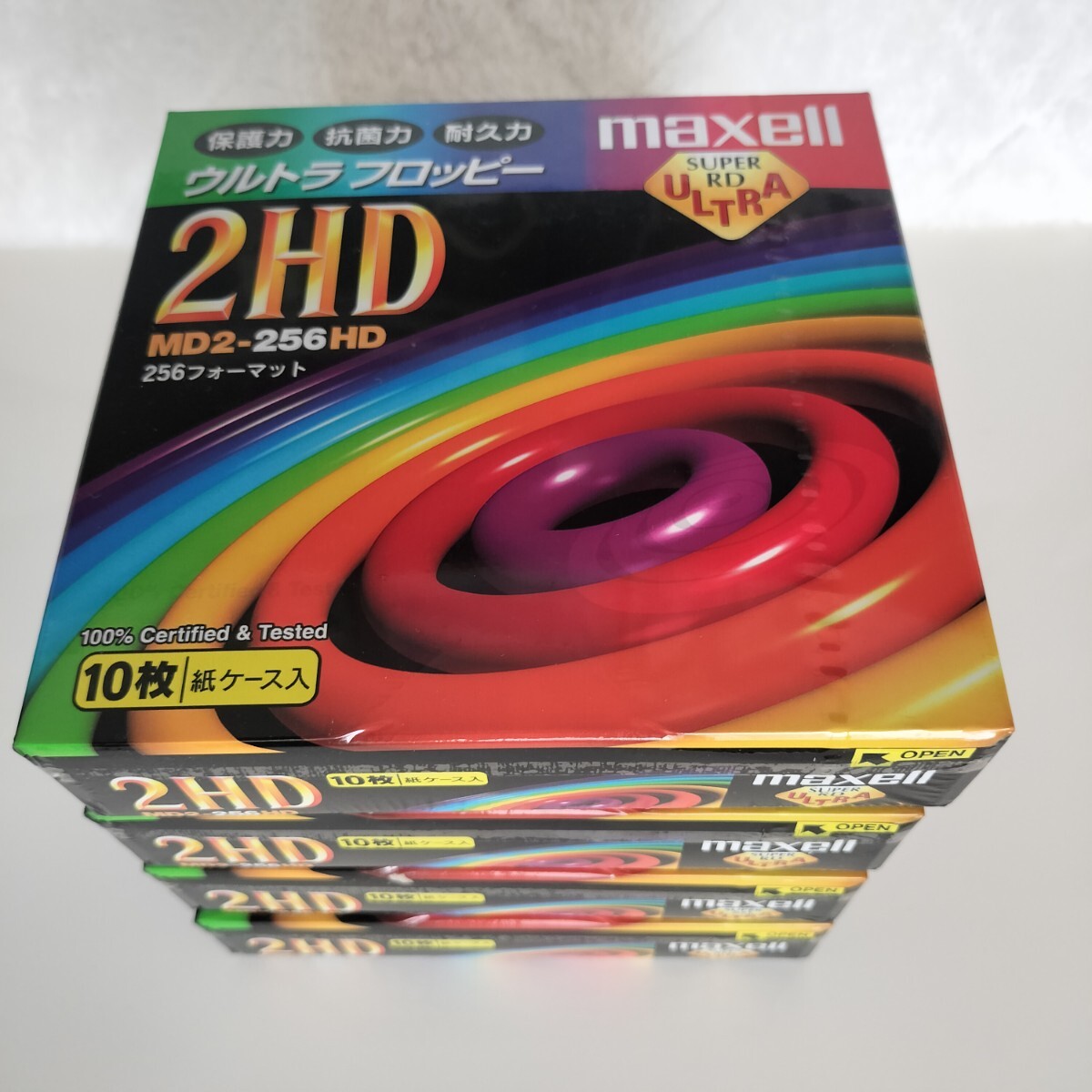 未開封 maxell 5インチ フロッピーディスク40枚_画像1