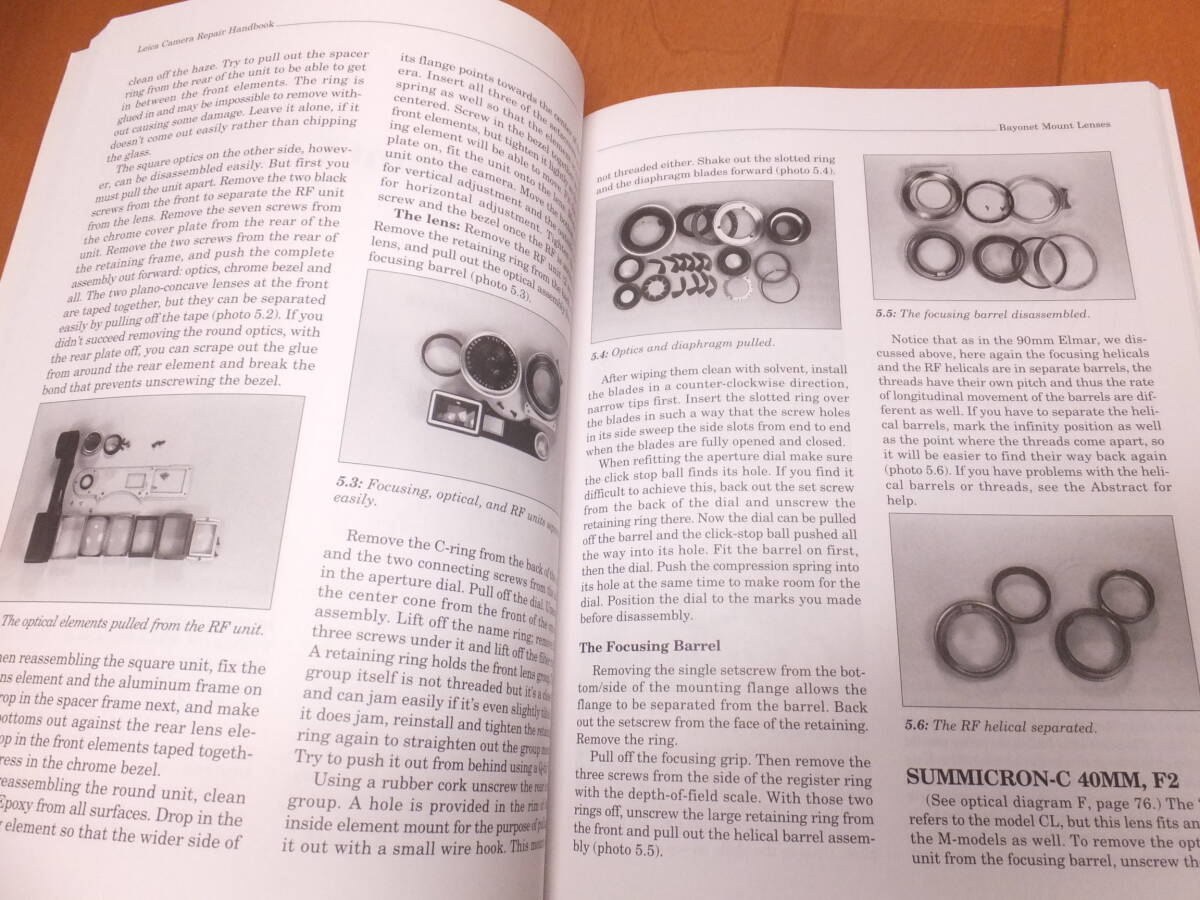  иностранная книга! Leica! ремонт manual! осмотр дальномер z микро nM3M2 запад Германия армия Classic камера LeicaM6