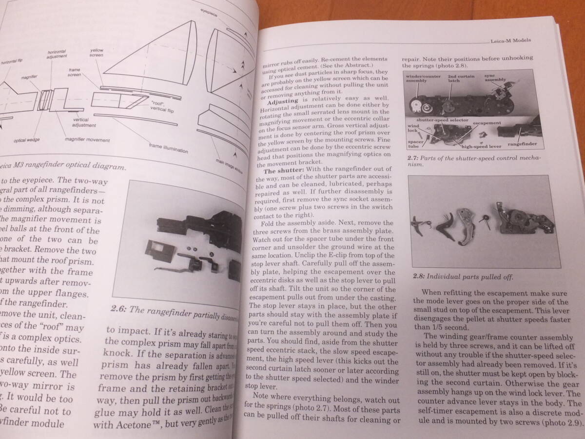  иностранная книга! Leica! ремонт manual! осмотр дальномер z микро nM3M2 запад Германия армия Classic камера LeicaM6