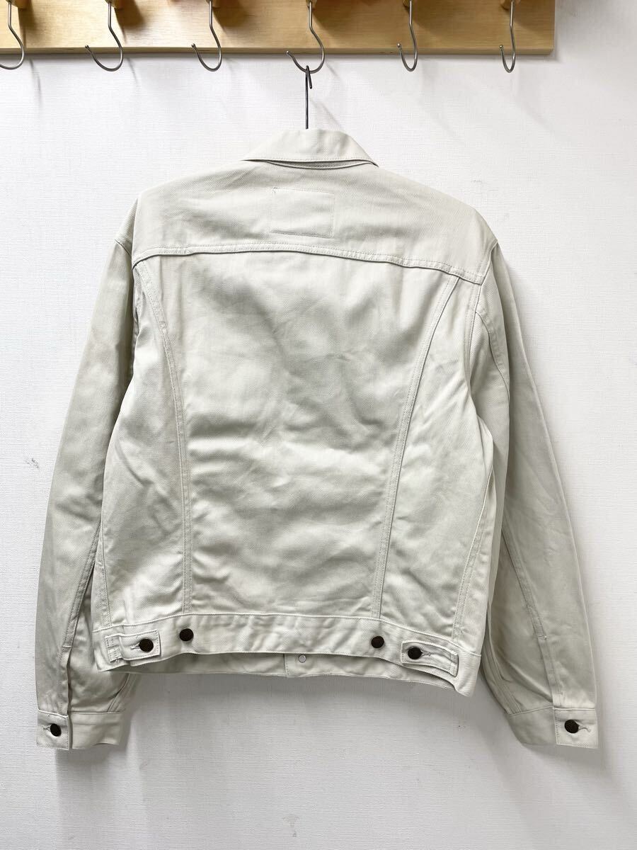 size40 日本製 90s未使用 Levi's 840B レプリカ リーバイス サテン ビッグE デッドストック ジージャン ビンテージ トラッカージャケット_画像3