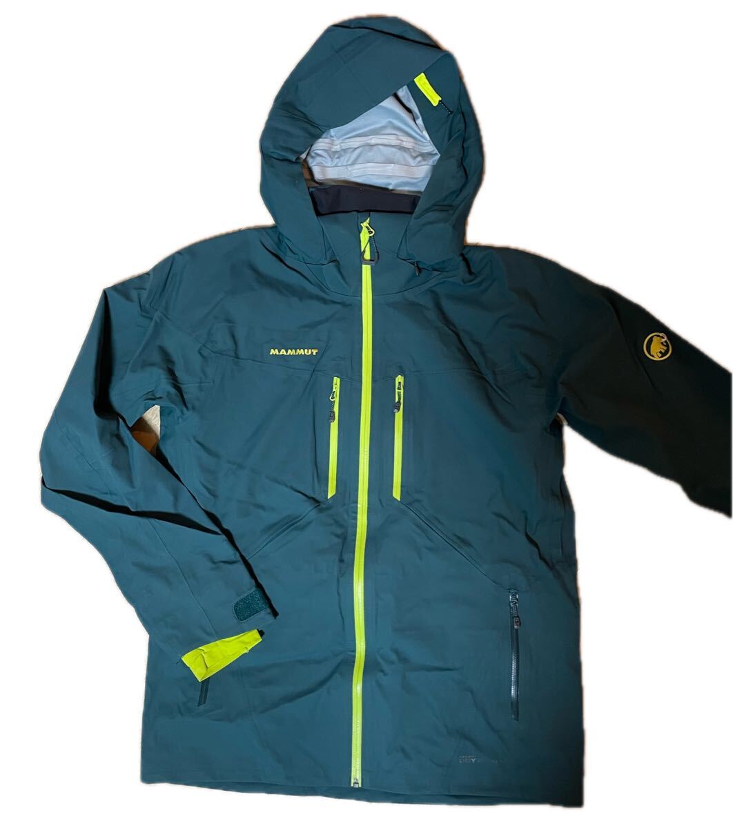 【超美品！】Mammut Stoney HS Mens Ski Touring スキーウェア 上下セット マムート ジャケット Jacket Pants_画像2