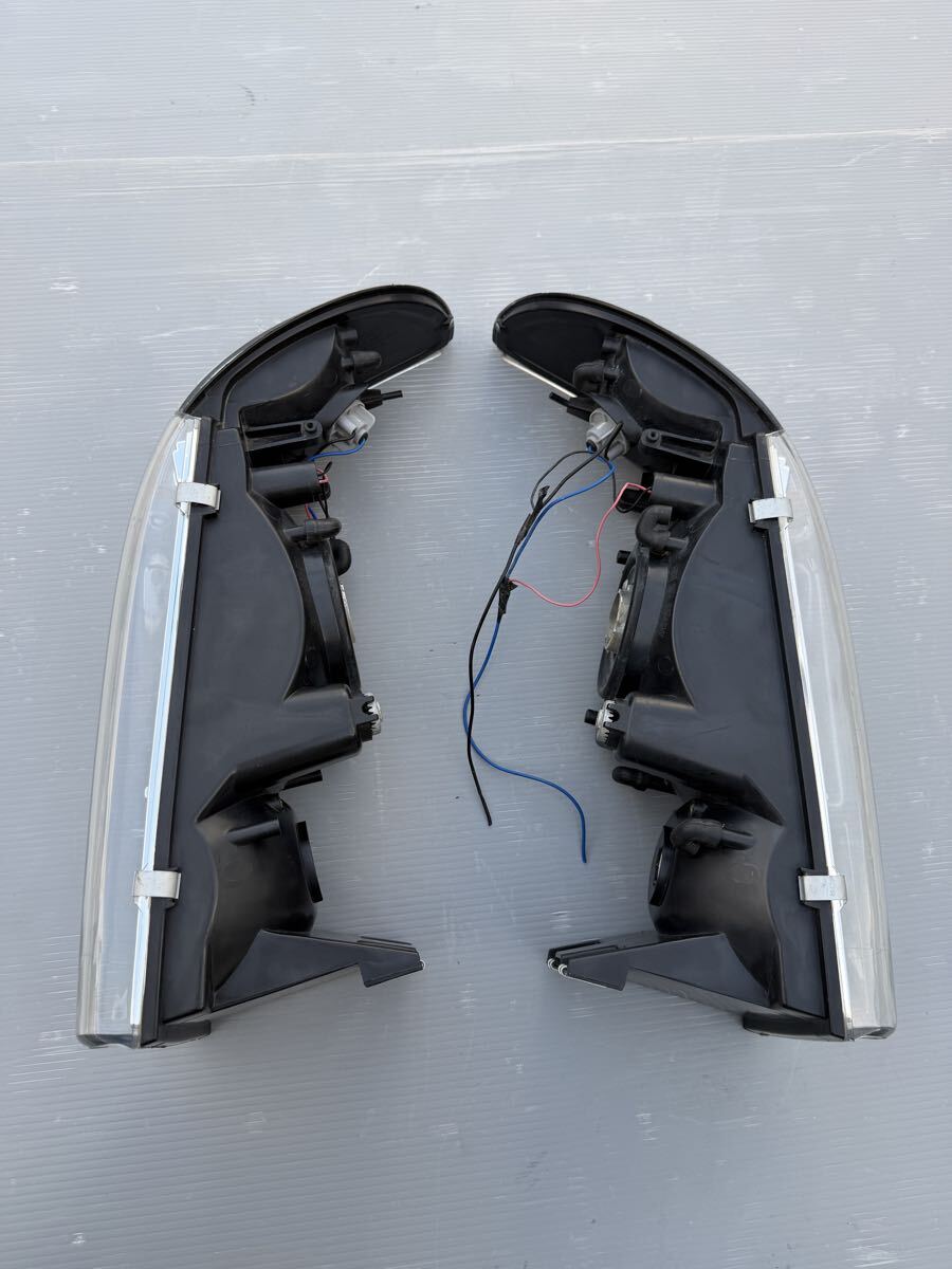 美品 カプリス ロードマスター 96-94y インパラSS クリスタル ヘッドライト ランプ ライトコーナー セット 91-96y_画像7