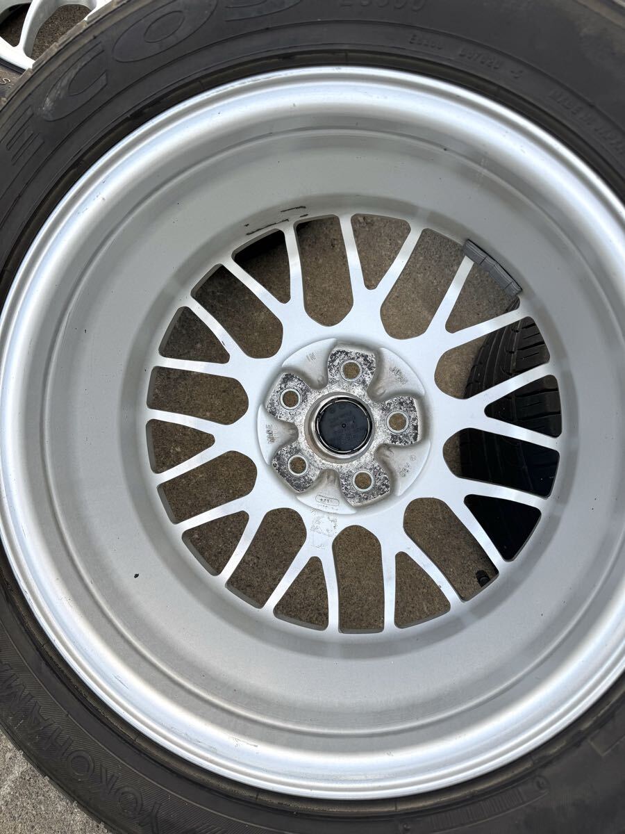 BBS製 16インチ アルミホイール 16x6.5J +55 ハブ56 PCD100 SUBARUスバル純正 インプレッサ エクシーガ レガシィ等 _画像6