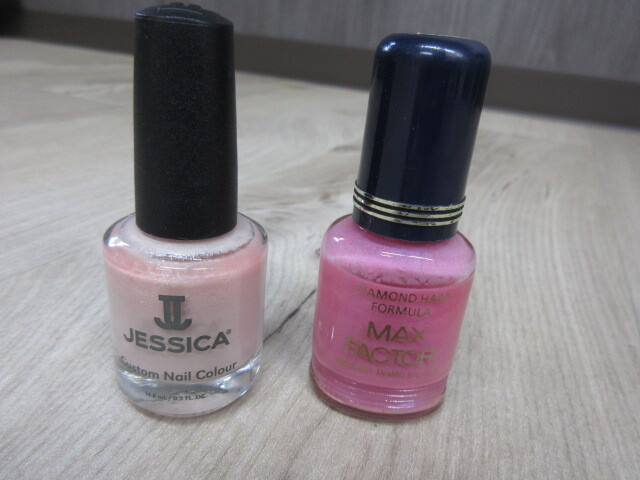 マックスファクターMAXFACTOR＋JESSICA 残９分目 ネイルカラー計2本 マニキュア USED_画像1