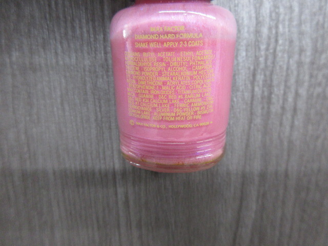 マックスファクターMAXFACTOR＋JESSICA 残９分目 ネイルカラー計2本 マニキュア USED_画像3