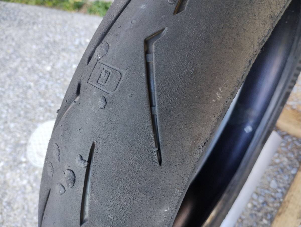 ピレリ　スーパーコルサV4SC　120/70　フロントSC1　レース用　ハイグリップ　_画像2