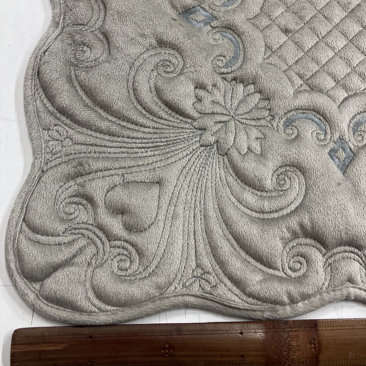 新品 ボア 薄いシート 約45㎝×45㎝ (グレー)在庫限り_画像4