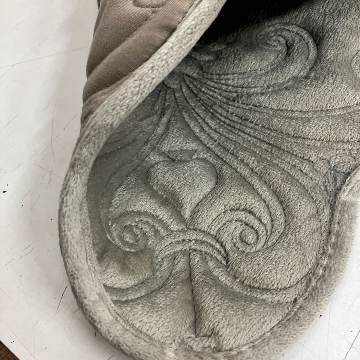 新品 ボア 薄いシート 約45㎝×45㎝ (グレー)在庫限り_画像5