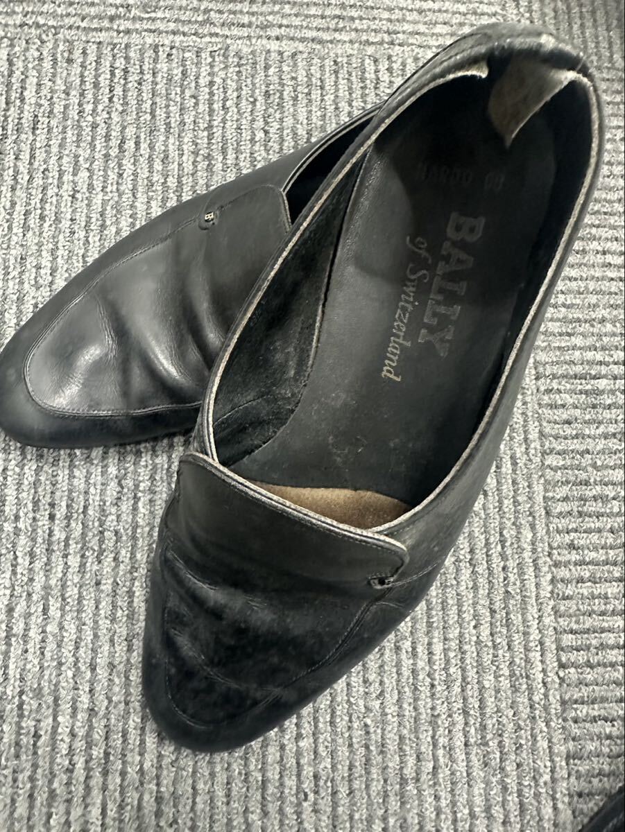 Salvatore Ferragamo/BALLY/他 高級レザーシューズ まとめ売り 7足セット 現状品 革靴 6.5E~7サイズ相当 プレミアム_画像6