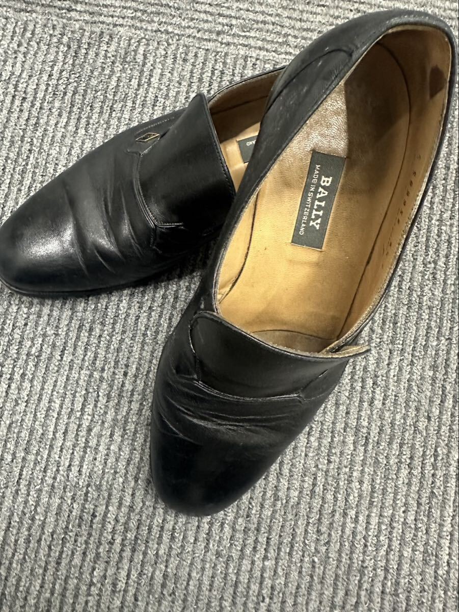 Salvatore Ferragamo/BALLY/他 高級レザーシューズ まとめ売り 7足セット 現状品 革靴 6.5E~7サイズ相当 プレミアム_画像8