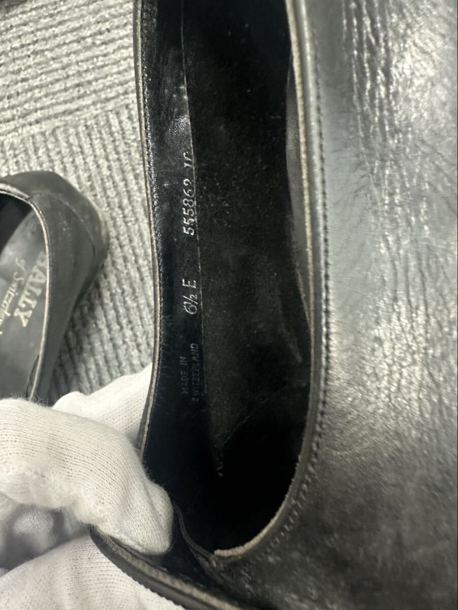 Salvatore Ferragamo/BALLY/他 高級レザーシューズ まとめ売り 7足セット 現状品 革靴 6.5E~7サイズ相当 プレミアム_画像10