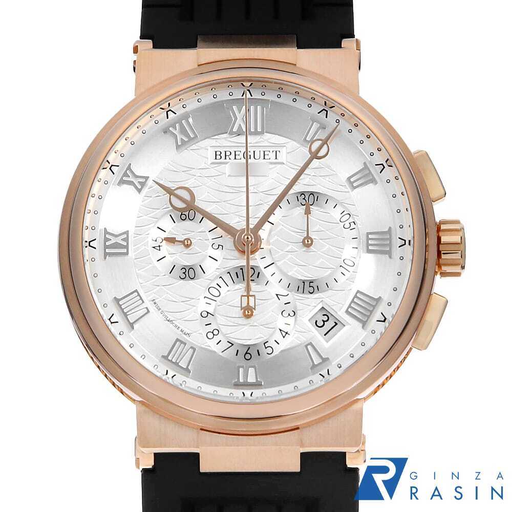 ブレゲ マリーン クロノグラフ 5527 5527BR/12/5WV 中古 メンズ 腕時計 1MUVBCAU0001_画像1