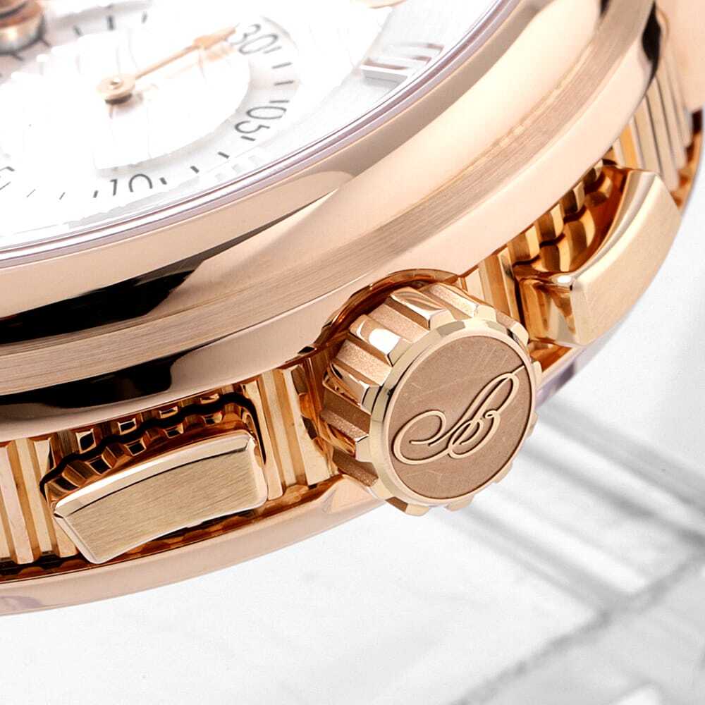 ブレゲ マリーン クロノグラフ 5527 5527BR/12/5WV 中古 メンズ 腕時計 1MUVBCAU0001_画像8