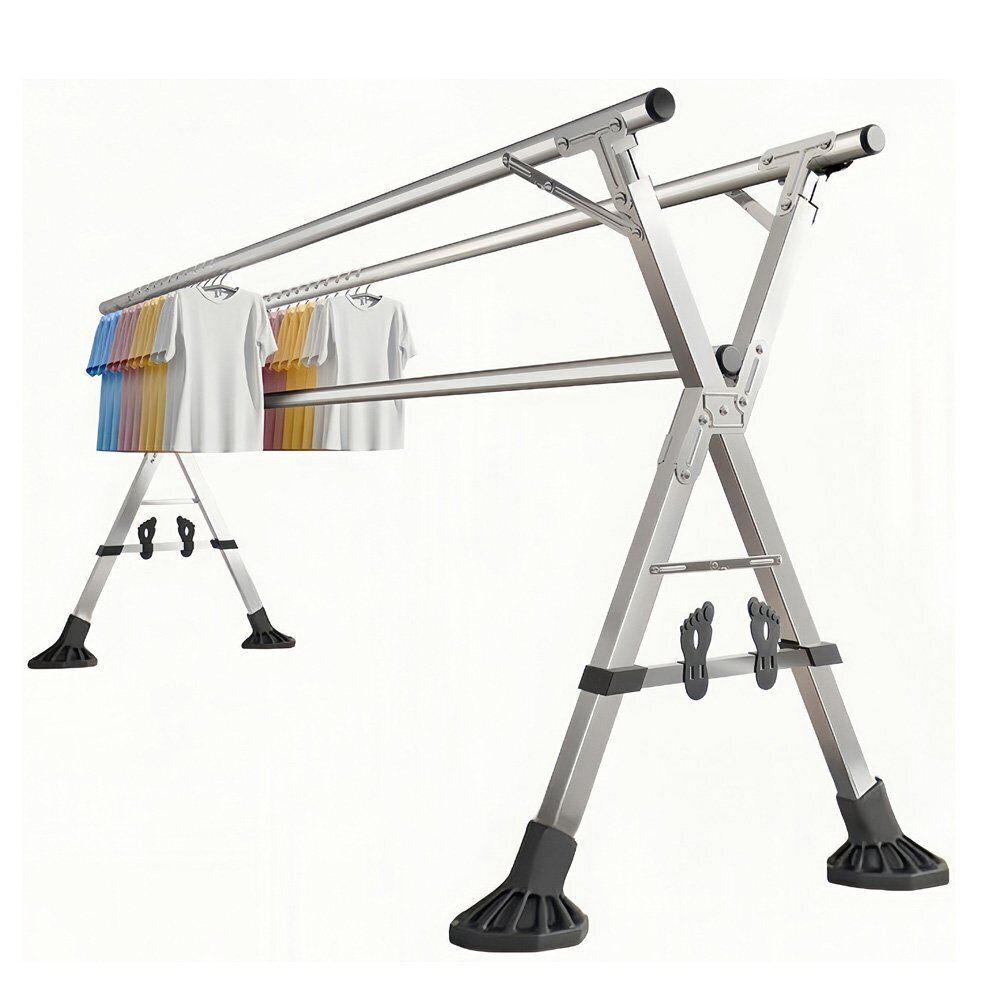  сушка футона эластичный тип стирка сушилка для белья наружный штанга для развешивания белья складной стирка высушенный салон высушенный подставка X type часть магазин высушенный супер выдерживаемая нагрузка предмет многофункциональный наружный выдерживающий способ установка не необходимо 