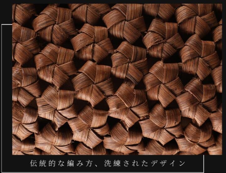 新品推薦★職人手作り良品　山葡萄かごバッグ 手編み山葡萄籠バッグ バスケット籐かご 　六角花編み_画像5