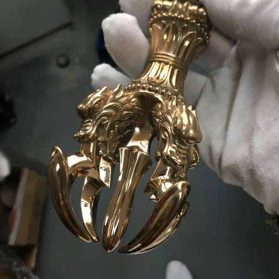  первоклассный товар [.. закон . храм . для предметы для домашнего буддийского алтаря ] 4 большой Akira .... медный полировальный отделка 22cm