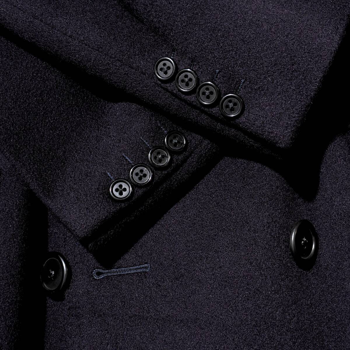 幻のデッドストック◎MADE IN ENGLAND 英国製 ピュアカシミヤ「Aquascutum/アクアスキュータム」カシミヤ100％ チェスターコート 40SHT XL_画像3