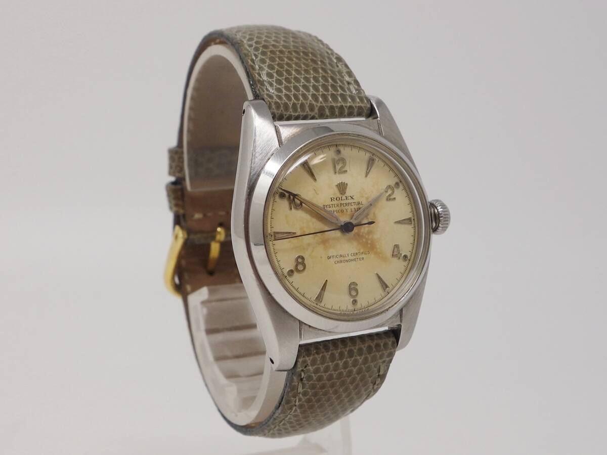 ROLEX ロレックス オイスターパーペチュアル バブルバック AT/自動巻 Ref.5050_画像3