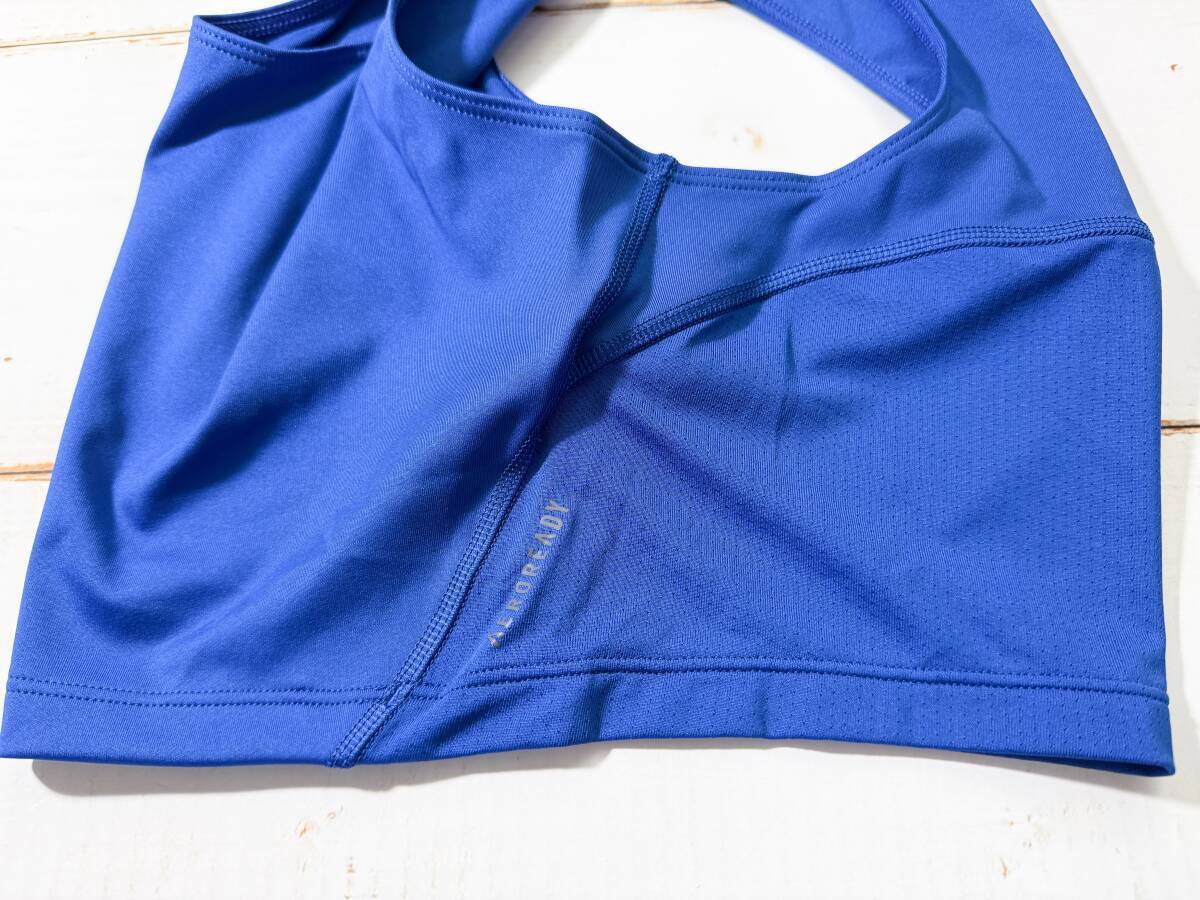 【即決】adidas Adizero アディダス 女子 陸上 クロップトップ レーシングブルマ Royal 海外XSサイズ_画像3