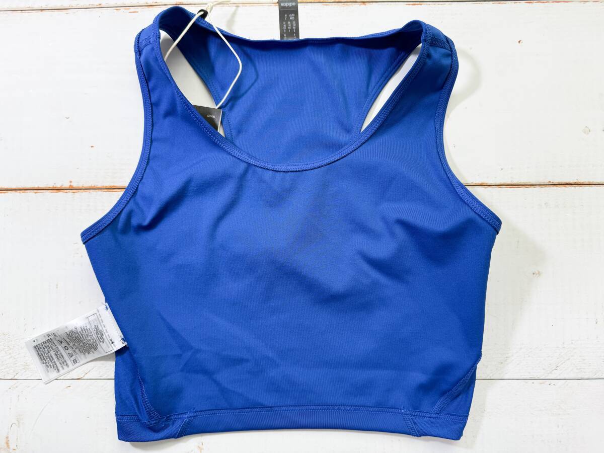 【即決】adidas Adizero アディダス 女子 陸上 クロップトップ レーシングブルマ Royal 海外XSサイズ_画像6