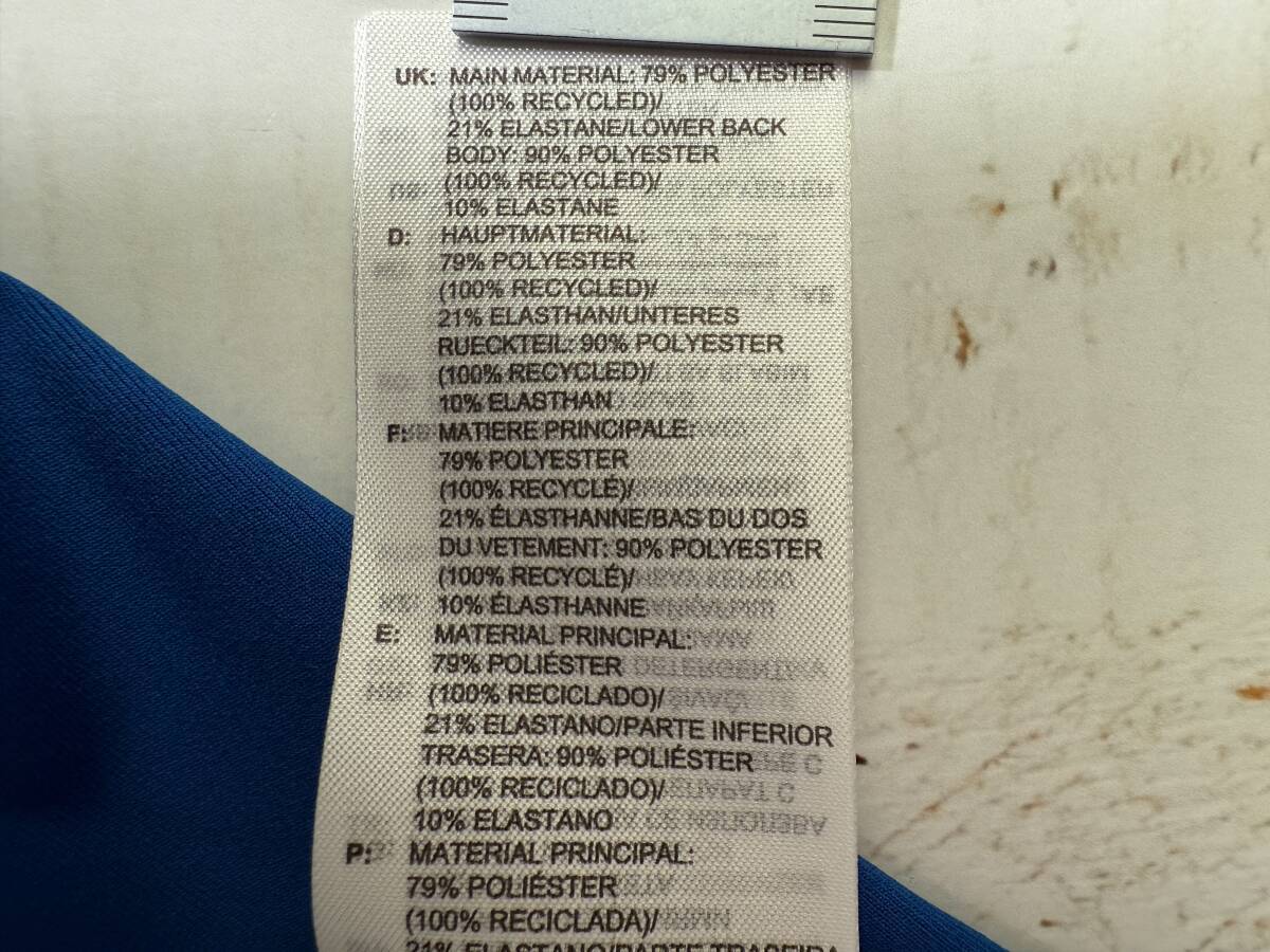 【即決】adidas Adizero アディダス 女子 陸上 クロップトップ レーシングブルマ Royal 海外XSサイズ_画像9