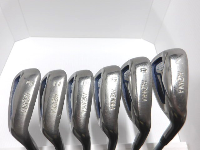 ■女性■本間ゴルフ■Be ZEAL 525 6本■7-S■A■VIZARD for Be ZEAL■中古■_画像5