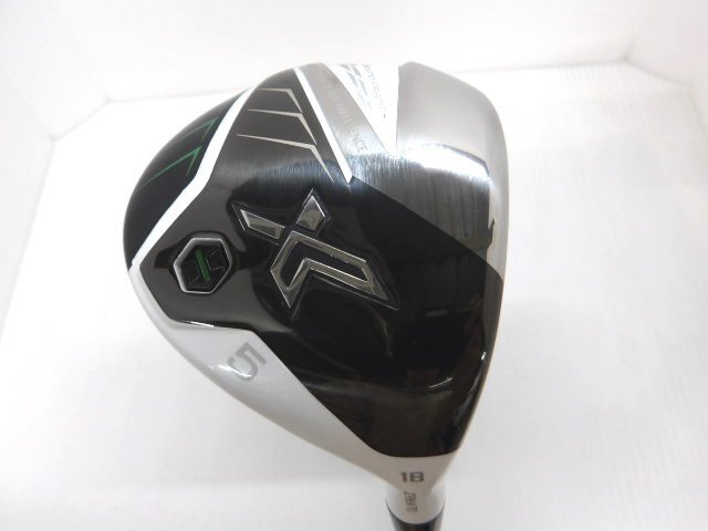 ■ゼクシオ12■XXIO(2022) eks ホワイト■5W■18■SR■Miyazaki AX-2■美品■1円～_画像1