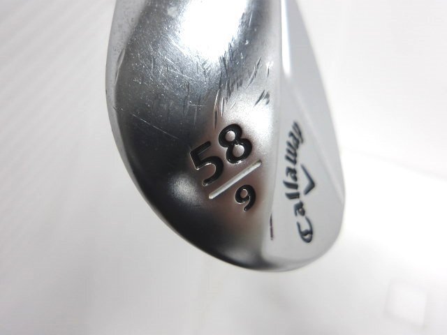 ■キャロウェイ■JAWS FORGED(2023) クロムメッキ■58/9■S200■Dynamic Gold■中古■1円～_画像4