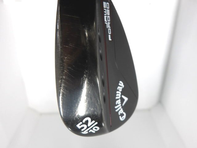 ■キャロウェイ■JAWS FORGED(2023) チャコールブラック■52/10■S200■Dynamic Gold■中古■_画像4