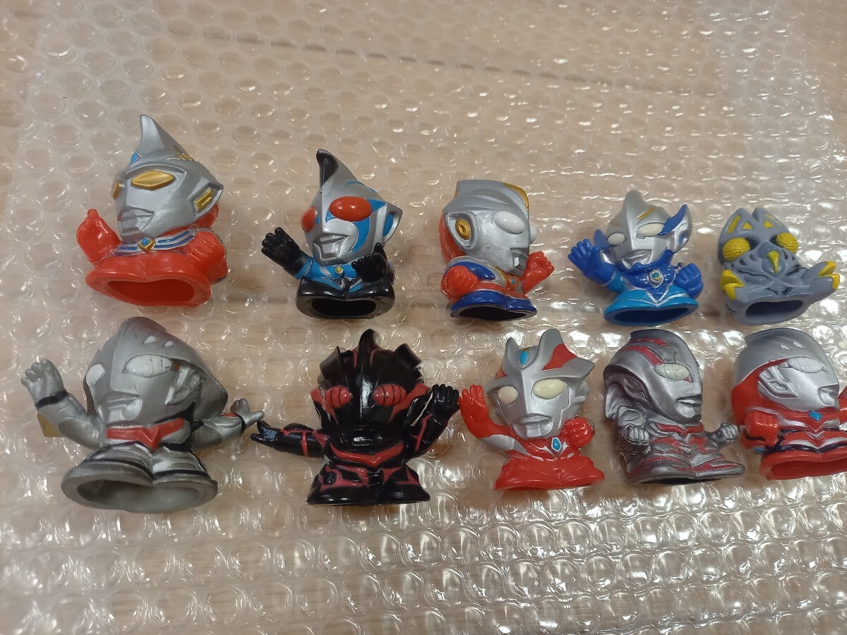  годы предмет эмблема SD Ultraman клуб retro sofvi палец кукла коллекция фигурка комплект старый yutaka мак Shokugan приз HG Ultraman ga коричневый 