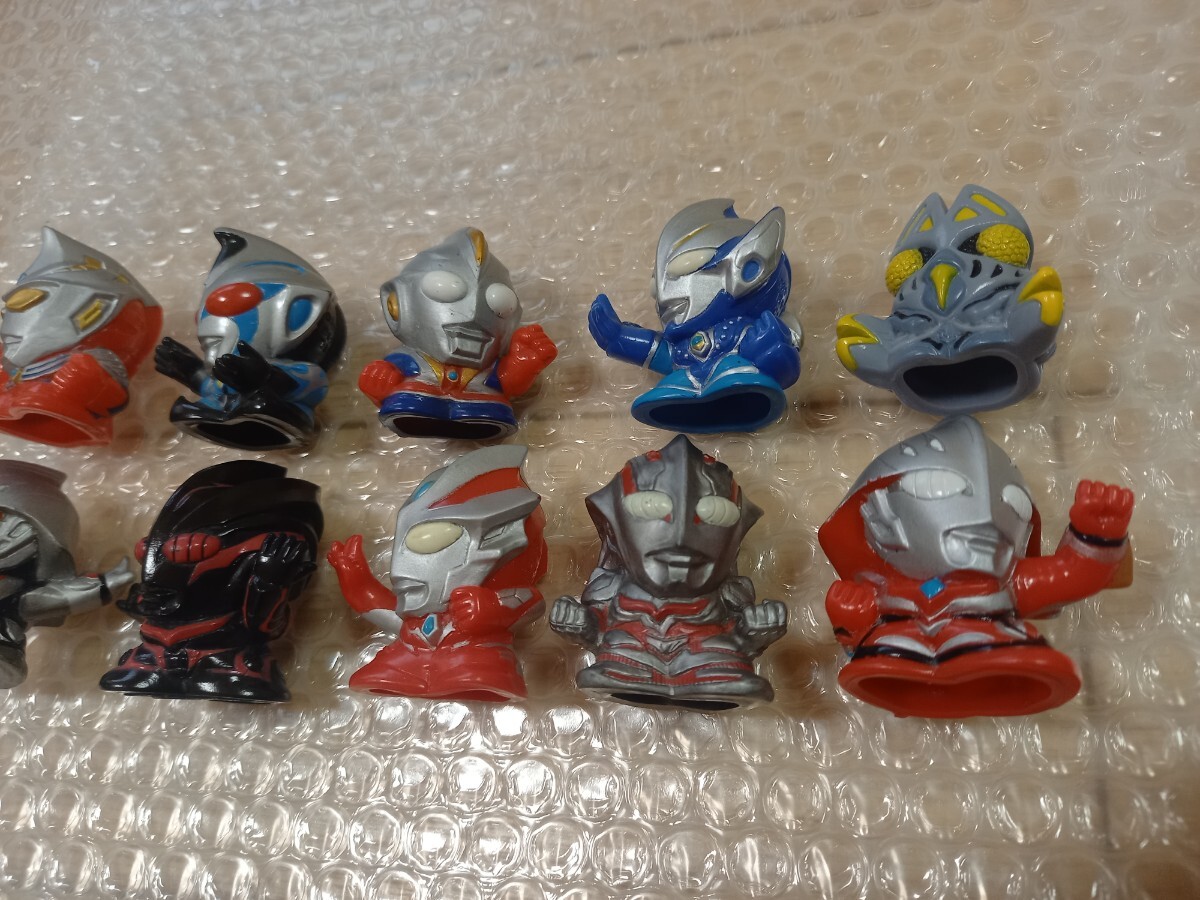  годы предмет эмблема SD Ultraman клуб retro sofvi палец кукла коллекция фигурка комплект старый yutaka мак Shokugan приз HG Ultraman ga коричневый 